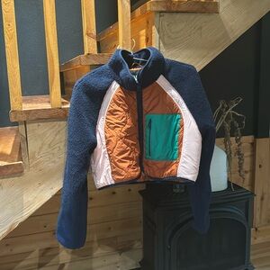 Zara Multi Color Teddy Jacket